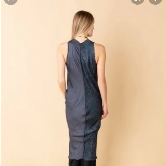 NWT Jaga Murano dress size 2 - navy blue/black pattern - Picture 7 of 9